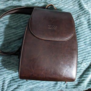 Vintage Gucci backpack purse
